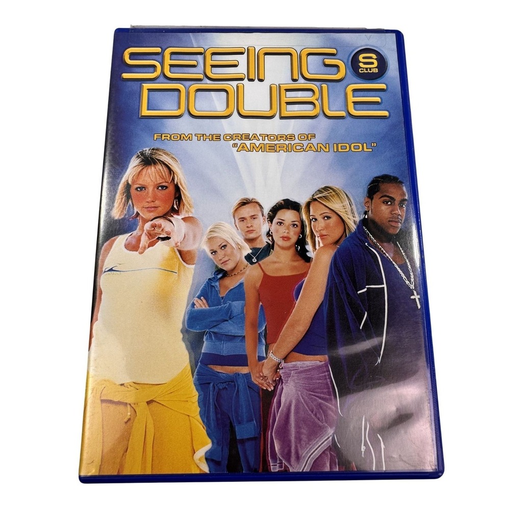 S Club Seeing‎ Double (DVD, 2003, Columbia TriStar) Pop Music Movie – Sealed